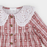 Jazzberry Gingham Dress Set