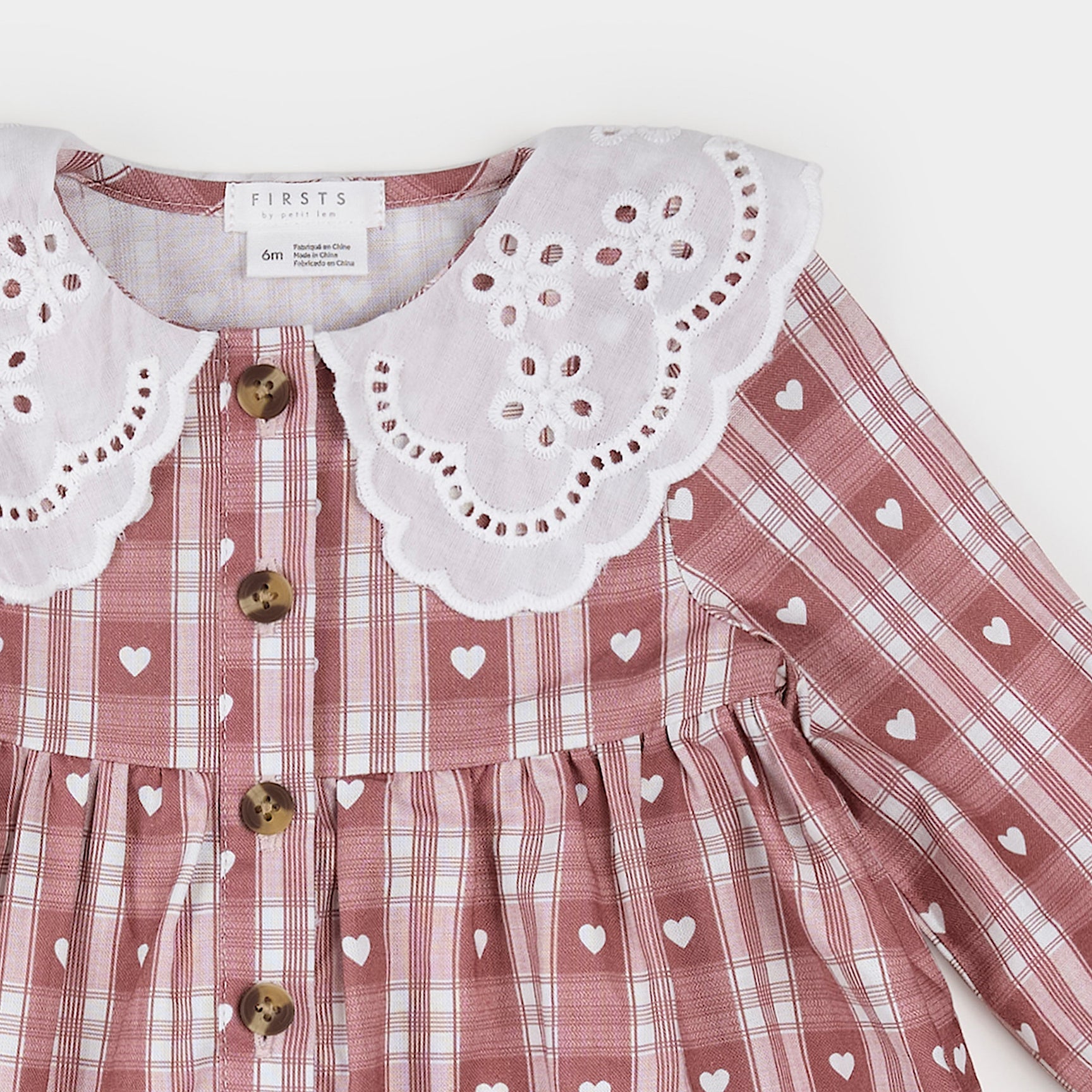 Jazzberry Gingham Dress Set