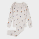 Slope Stars PJ Set (Crème)