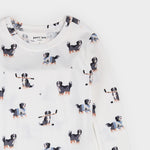 Rink Rover PJ Set (Off-White)