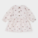 Winter Berry Flannel Dress Set