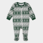 Poinsettia Fair Isle Print Sleeper