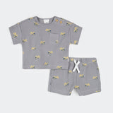 Diggers Short Set (Cement)