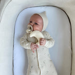 Moon Pacifier Holder (Muslin Ivory)