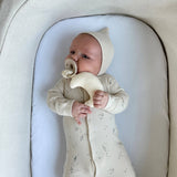 Moon Pacifier Holder (Muslin Ivory)