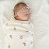 Minky Stretch Luxe Swaddle/Blanket (Meadow)