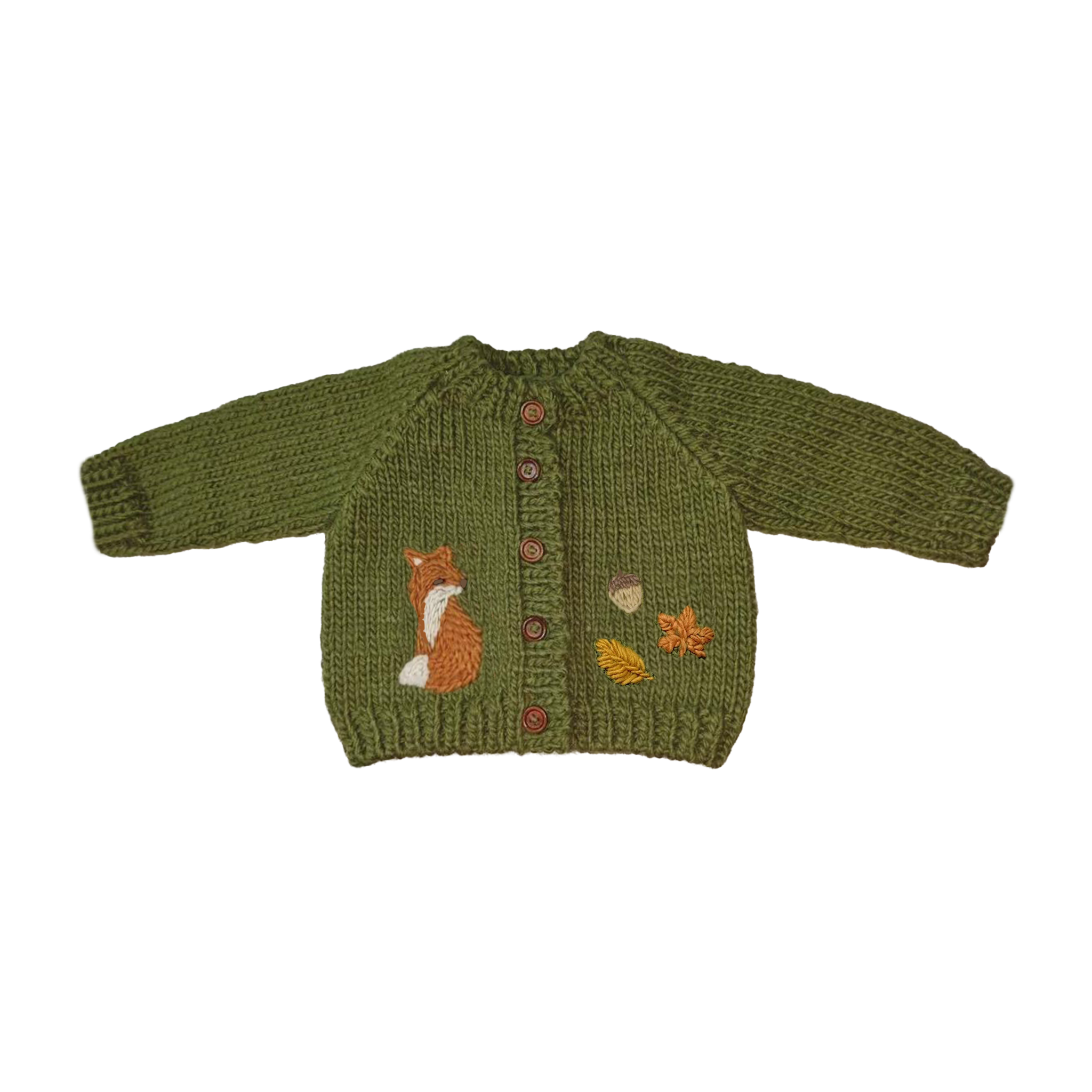 Fox Cardigan (Woodland)