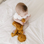 Lion Lovey Blanket (Toffee)