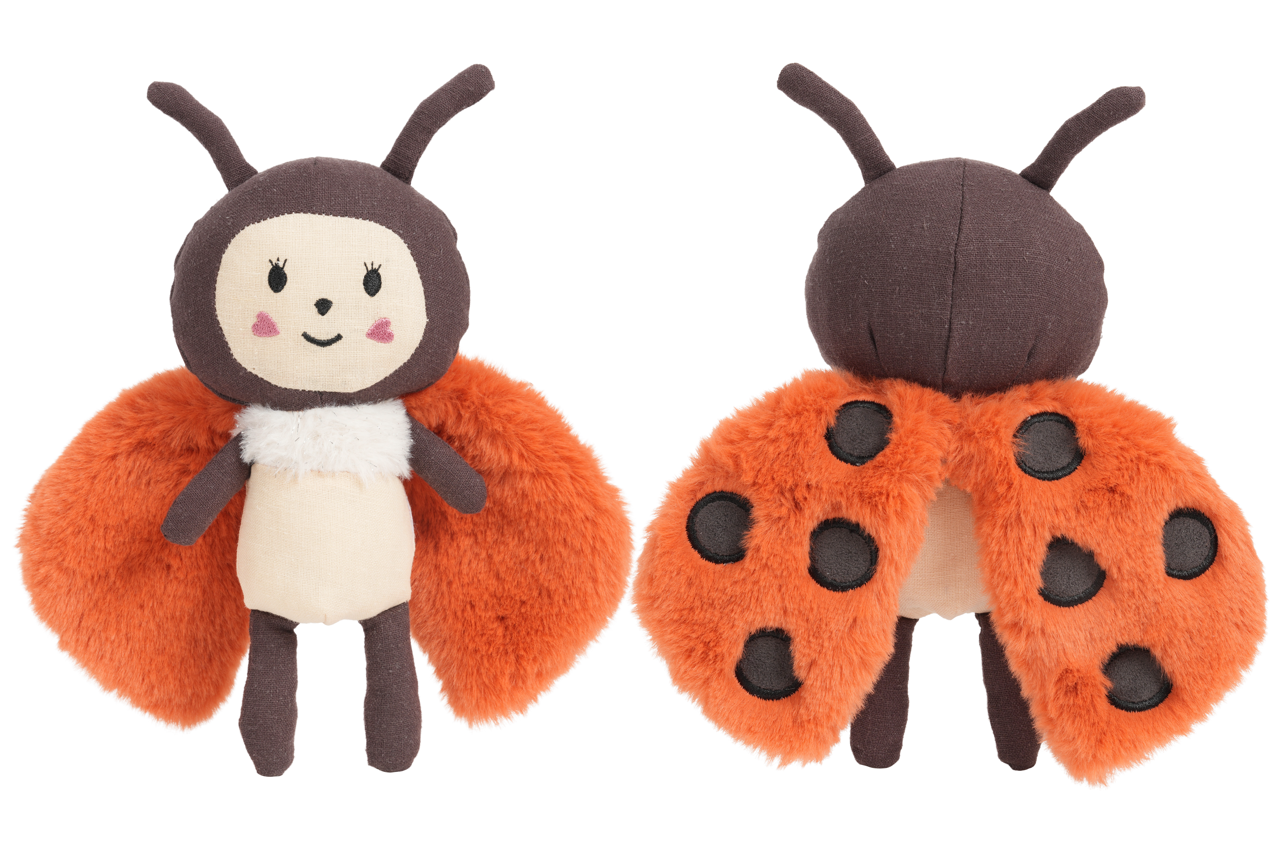 Plush Stuffed Doll (Ladybug)