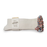 Elisabeth Ribbed Ruffle Knee High Socks (Doux Agneaux)