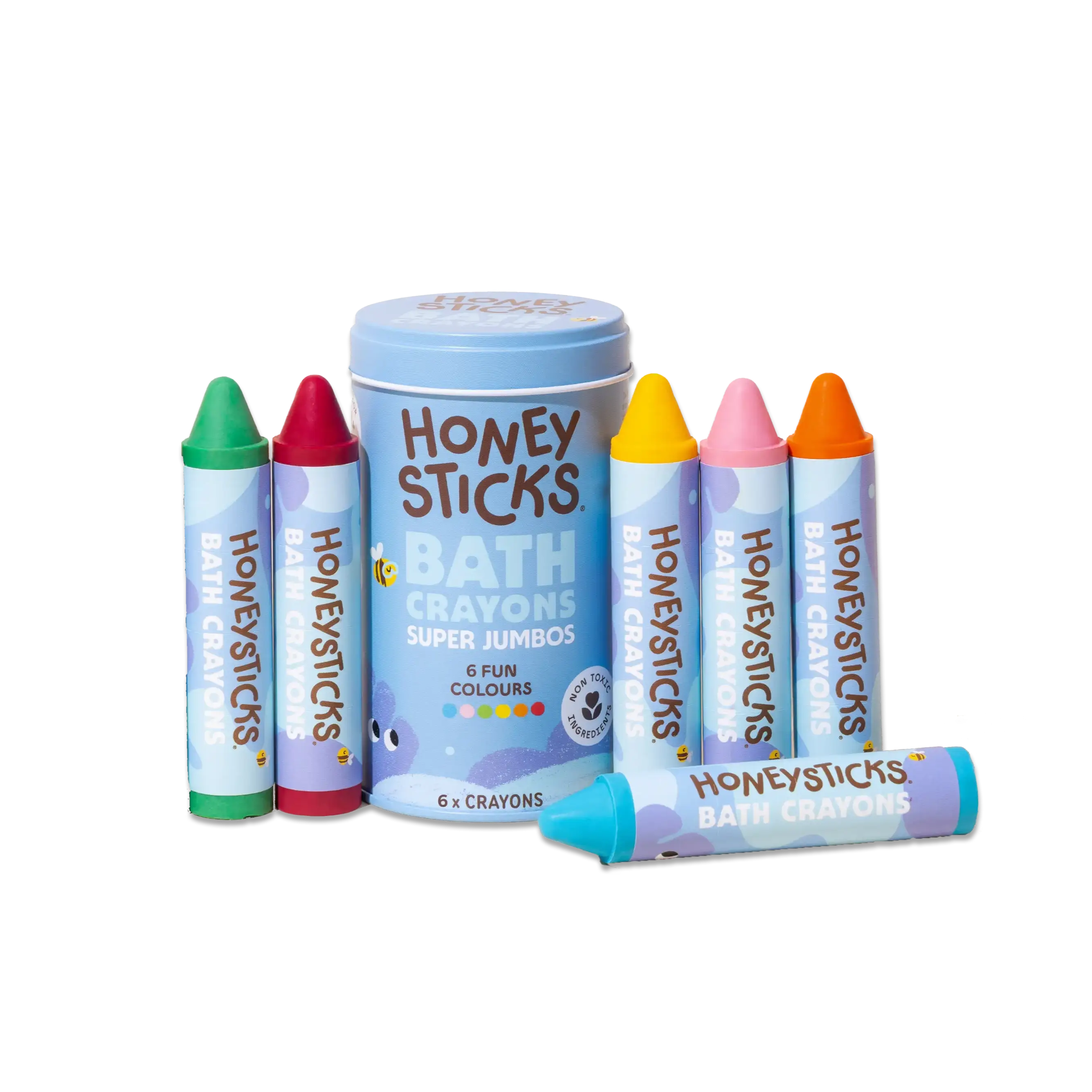 Honeysticks Bath Crayons (Jumbo 6pk)