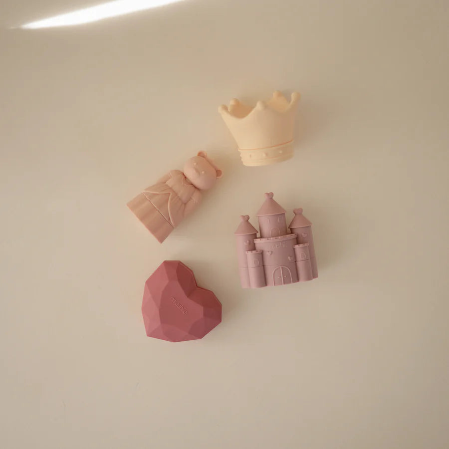 Princess Mold Free Bath Play Set (4 Pack)