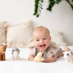 Teether Rattle Toy (Cow)