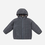 Lightweight Reversible Puffer (Midnight Check)