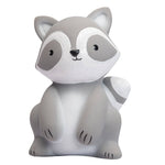 Teether Rattle & Bath Toy (Racoon)