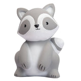Teether Rattle & Bath Toy (Racoon)