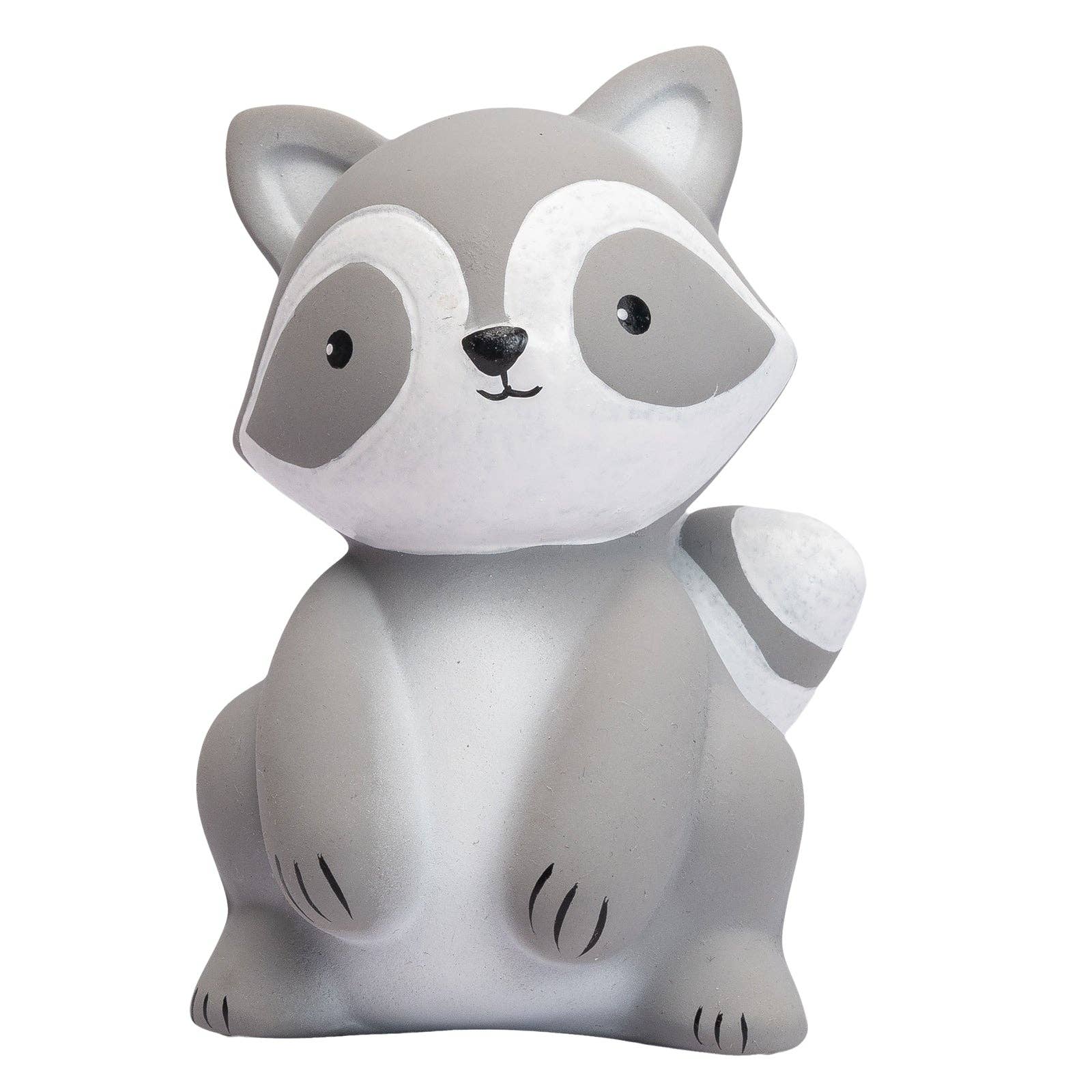 Teether Rattle & Bath Toy (Racoon)