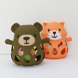 Silicone Teether (3D Teddy)