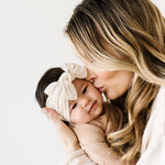 Knot Baby Headband (Ivory)