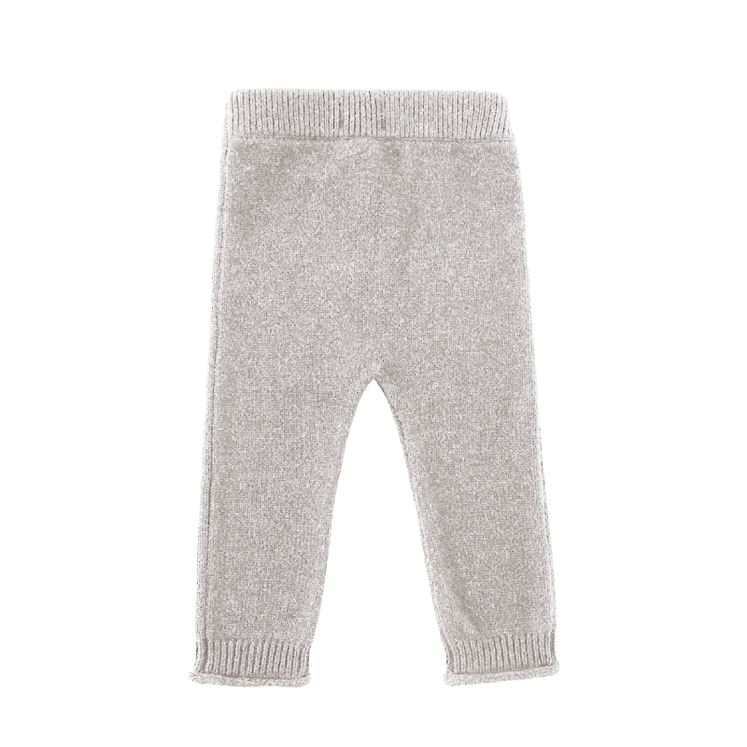 Trig Merino Wool Trousers (Soft Grey Melange)