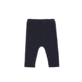 Nies Merino Wool Trousers (Blue Marine Melange)