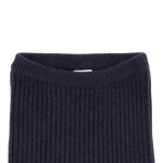 Nies Merino Wool Trousers (Blue Marine Melange)