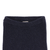Nies Merino Wool Trousers (Blue Marine Melange)