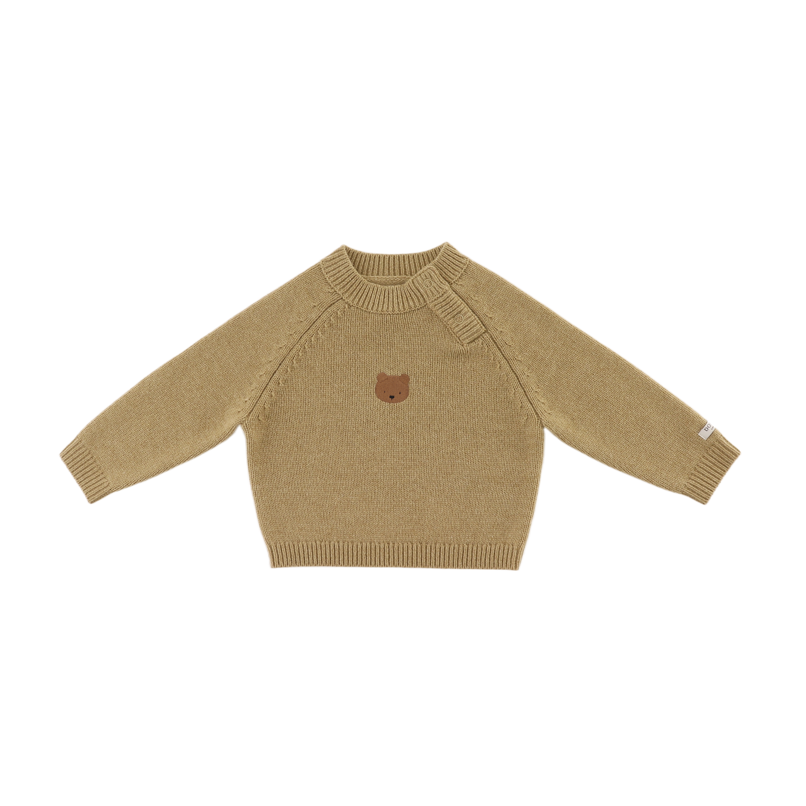Bear Sibbe Merino Wool Sweater (Sesame)