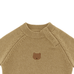 Bear Sibbe Merino Wool Sweater (Sesame)