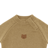 Bear Sibbe Merino Wool Sweater (Sesame)