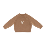 Sibbe Merino Wool Sweater Fluffy Bunny (Hazelnut)