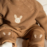 Sibbe Merino Wool Sweater Fluffy Bunny (Hazelnut)