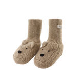 Bear Maicer Merino Wool Booties (Milk Chocolate Melange)