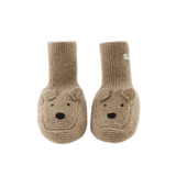 Bear Maicer Merino Wool Booties (Milk Chocolate Melange)