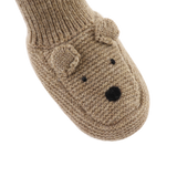 Bear Maicer Merino Wool Booties (Milk Chocolate Melange)