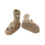 Bear Maicer Merino Wool Booties (Milk Chocolate Melange)