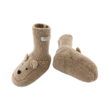 Bear Maicer Merino Wool Booties (Milk Chocolate Melange)