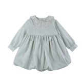 Doriane Dress (Oyster Grey)