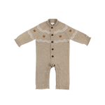Bears Guillaume Merino Wool Jumpsuit (Latte Melange)