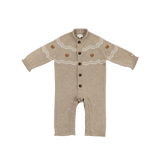 Bears Guillaume Merino Wool Jumpsuit (Latte Melange)