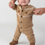 Bears Guillaume Merino Wool Jumpsuit (Latte Melange)