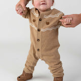 Bears Guillaume Merino Wool Jumpsuit (Latte Melange)