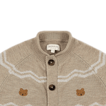 Bears Guillaume Merino Wool Jumpsuit (Latte Melange)