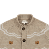 Bears Guillaume Merino Wool Jumpsuit (Latte Melange)