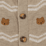 Bears Guillaume Merino Wool Jumpsuit (Latte Melange)