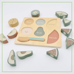 Wooden Fruit Cutting Puzzle
