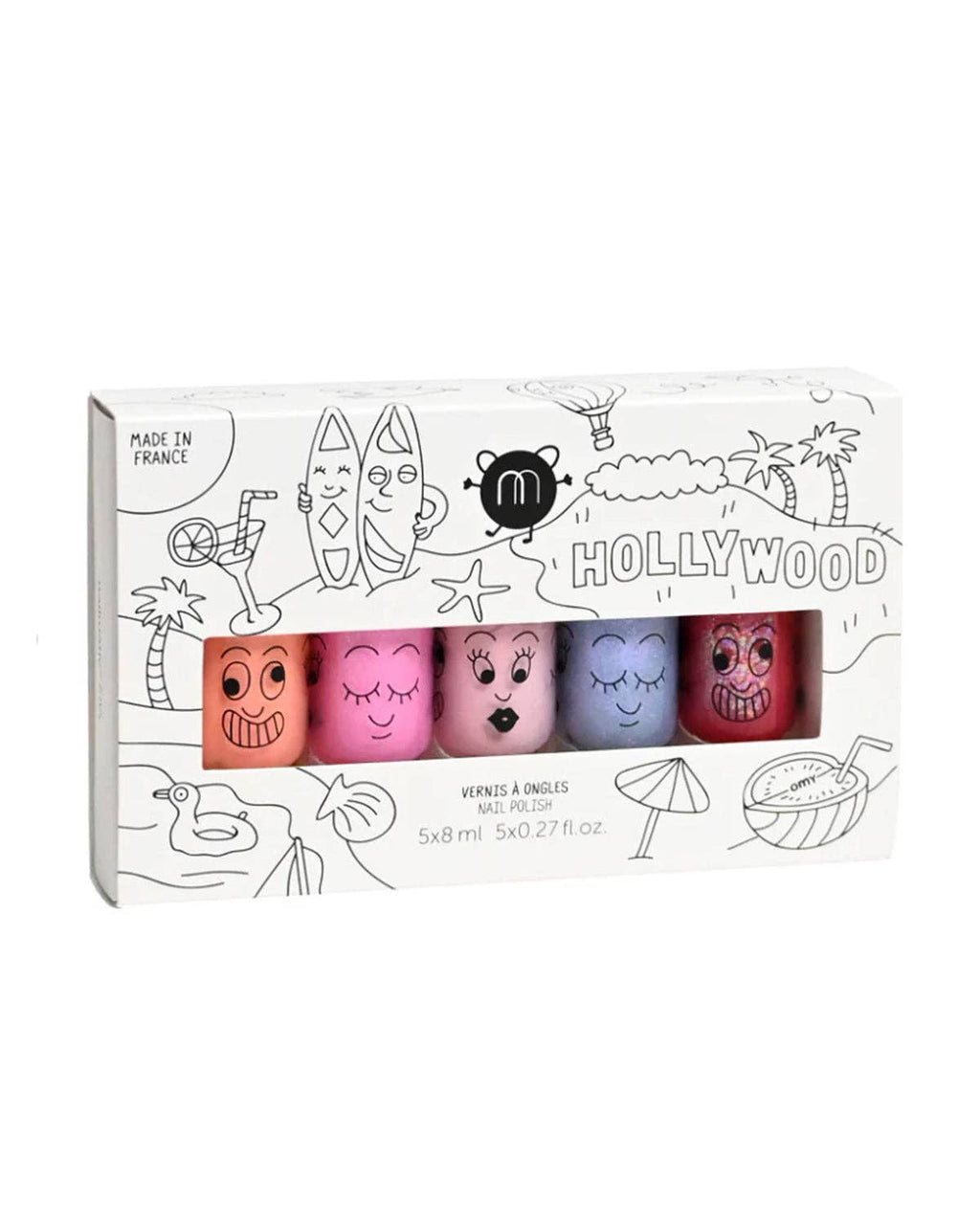 Set of 5 Nail Polish