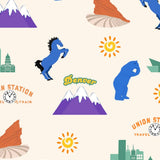 Bamboo Convertible Foot Zippy (Denver Landmarks)