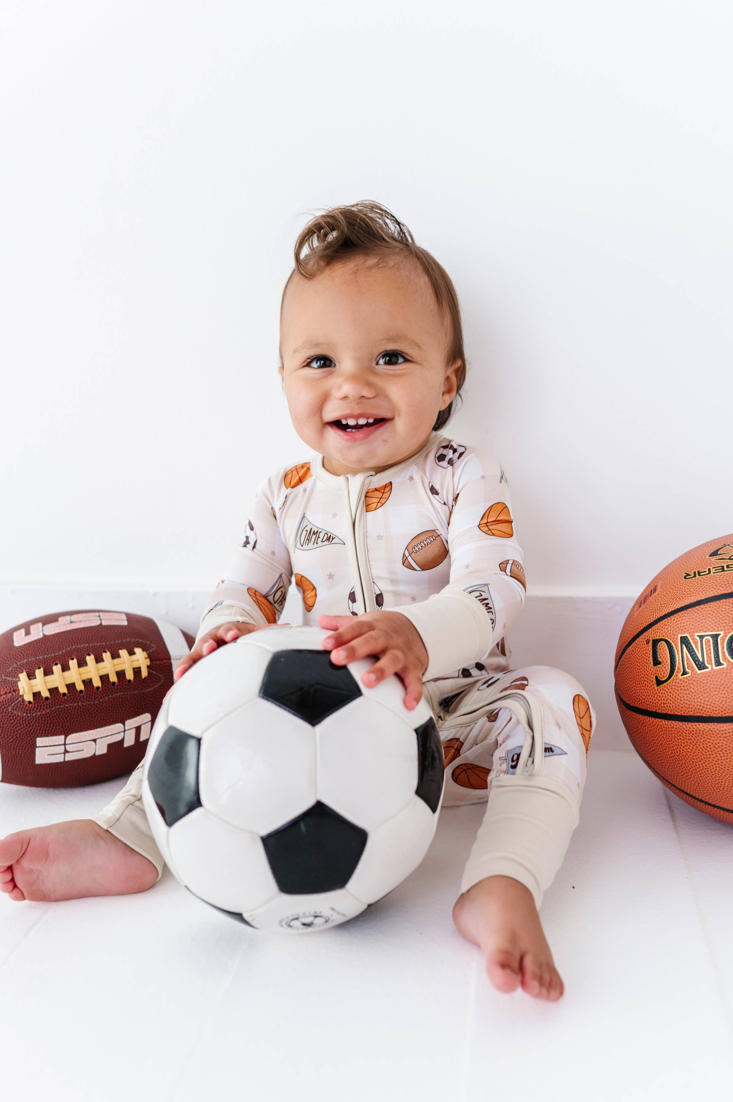 Convertible Footies (Game Day Gingham)