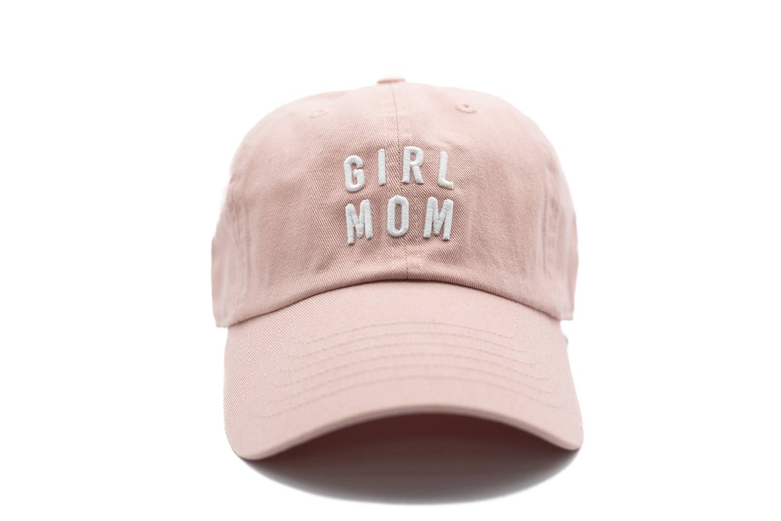 Girl Mom Hat (Dusty Rose)